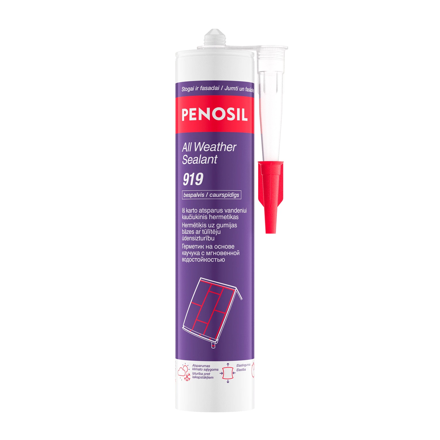 Penosil All Weather Sealant 919 sealant with instant waterproofing ...